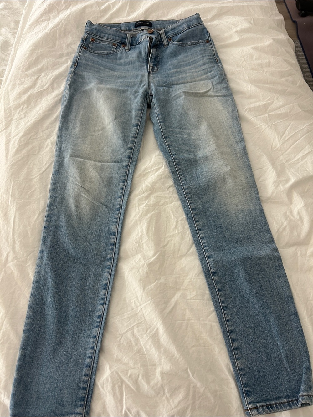 J. Crew Light Blue Straight-Leg Women's Jeans